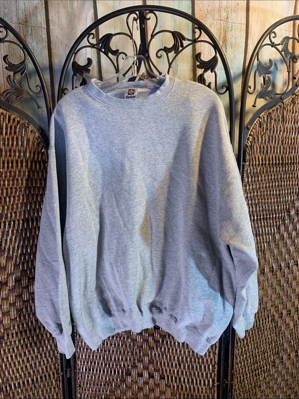 Vintage Franklin Gray Sweatshirt Size XL